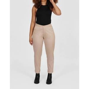 NEW AAM the crop trouser pant in khaki